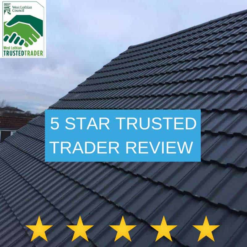 5 star customer review on Trusted Trader